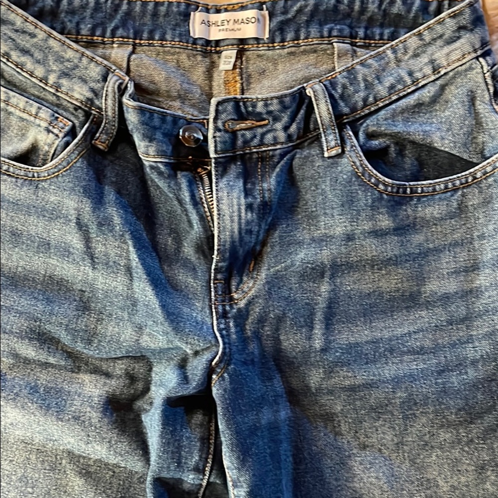 Ashley Mason Barrel Denim Jeans